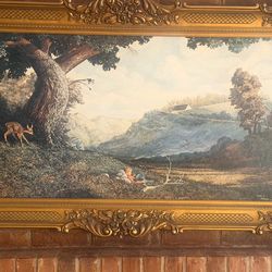 Antique oil painting