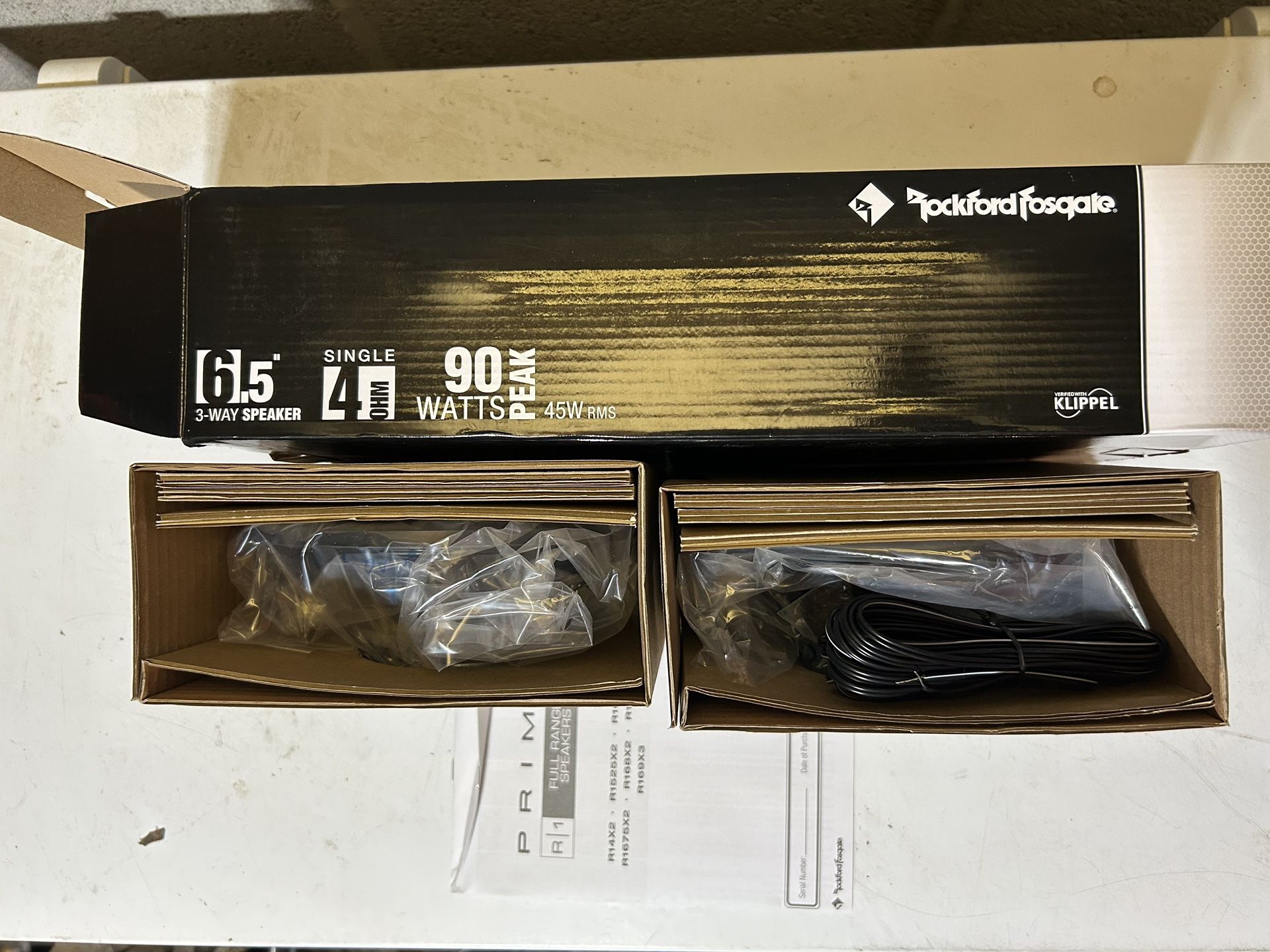 Rockford Fosgate R165X3 Car Speakers