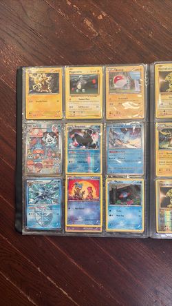 Pokémon TCG Card Collection in Binder