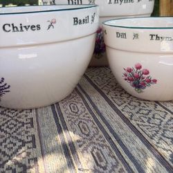 A set of three 3 Bowls ,$20