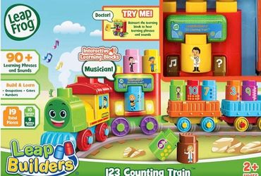 LeapFrog LeapBuilders  123 Counting Train