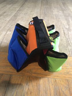 Green Guru 6 pack insulated top tube holder for bike