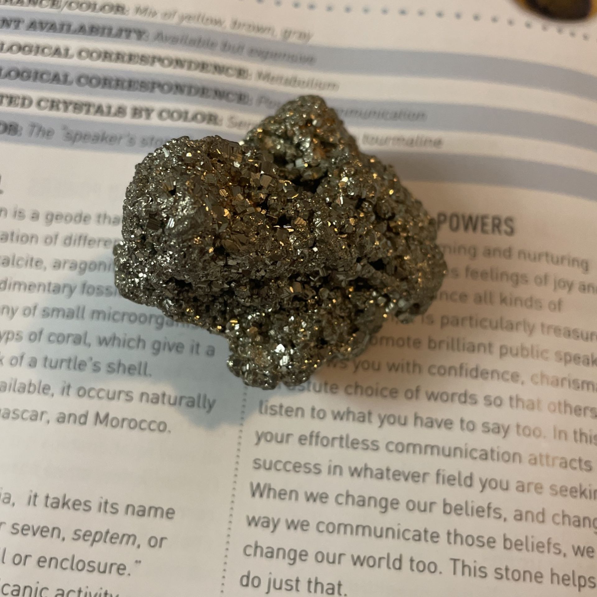 Pyrite Nugget