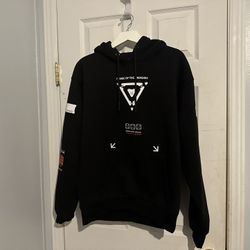 Fabric of the Universe V3-B1 Techwear Hoodie - Black/Cyberpunk