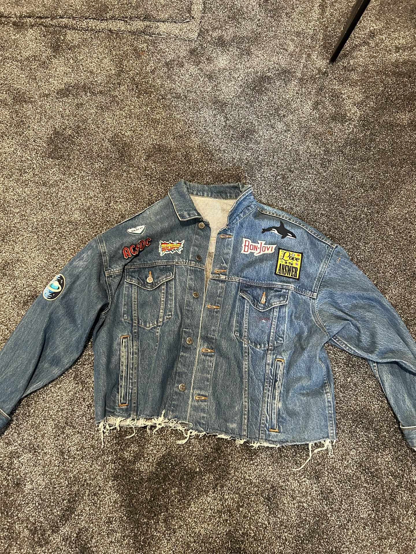 Vintage 70s Jean Jacket Size L