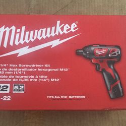 Milwaukee Cordless Drill 2401 22
