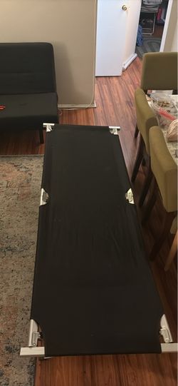 2x  75” camping beds foldable and portable