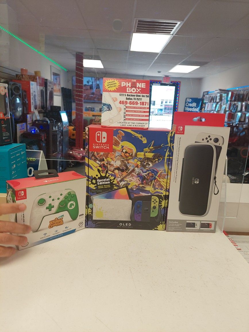 Holidays Deals Nintendo Switch Spacial Edition With Free Case Available With Just $39Down