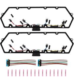 7.3L 1998-03 Diesel Valve Cover Gasket Set with Injector Glow Plug Harness