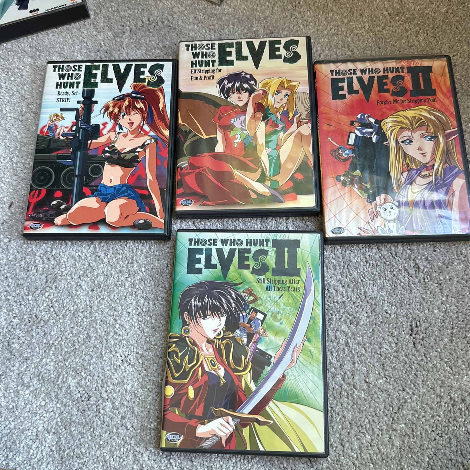 Those Who Hunt Elves DVDs