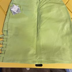 WILSONS VINTAGE  LEATHER SKIRT 