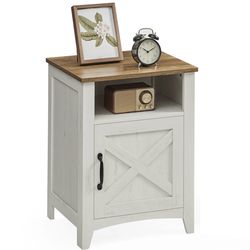Farm style side table / night stand