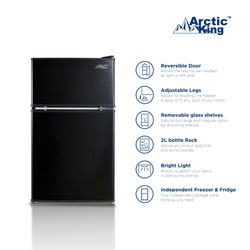 New Inbox Artic King  Black Mini fridge 