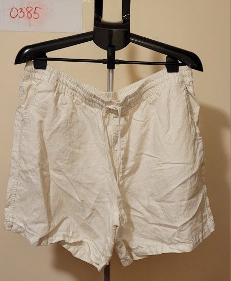 Panama Jack XL White Shorts (0385)
