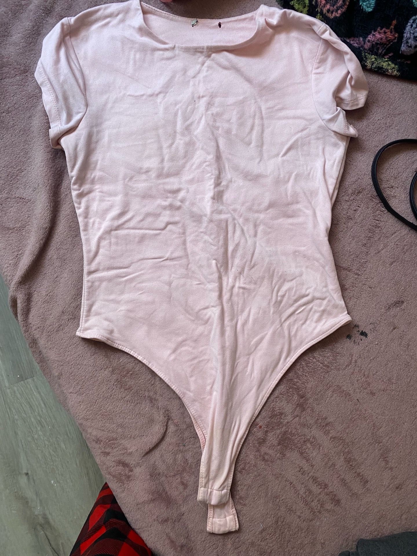 Pink bodysuit