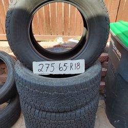 275. 65 R18 Tires