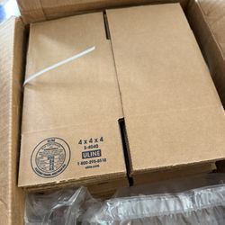 4x4x4 Uline Boxes 