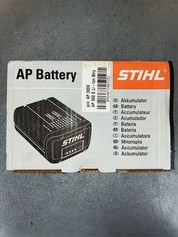 Stihl AP 300 S battery 36V lithium (new) If the listing is up , it’s still for sale