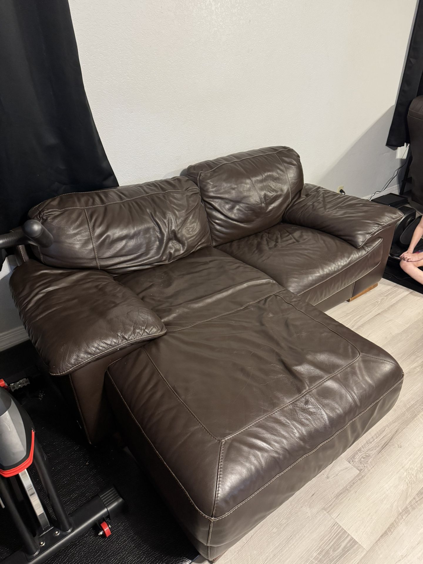 Giant loveseat With Chase