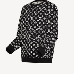 Louis Vuitton Jacquard Monogram Sweater for Sale in San