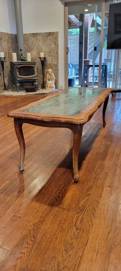 Antique SOLID MARBLE TABLE