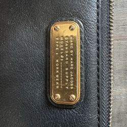 Marc Jacob’s Black Gold Zip Around Wallet
