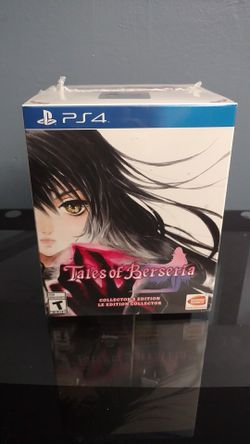 Tales of Berseria collector's edition new sealed PS4