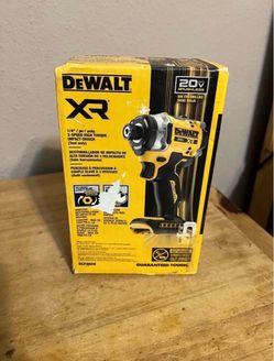 Brand New DEWALT 20V MAX XR 3-Speed Impact Driver (DCF860B) - tool only