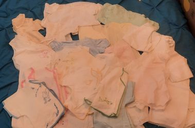 Lot of Beautiful Vintage Baby/Doll Dresses