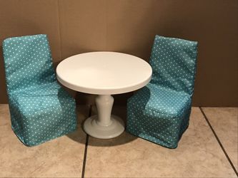 Doll Table And Chairs For 18”