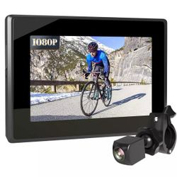 Bike Camera rearview Rechargeable 360° Rotation HD 1080P Color Night Vision