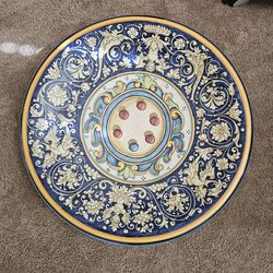 Authentic Italian Medici Ceramic Wall Plate