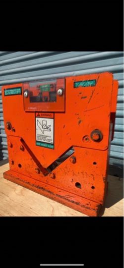 Scotch man angle iron sheer attachment