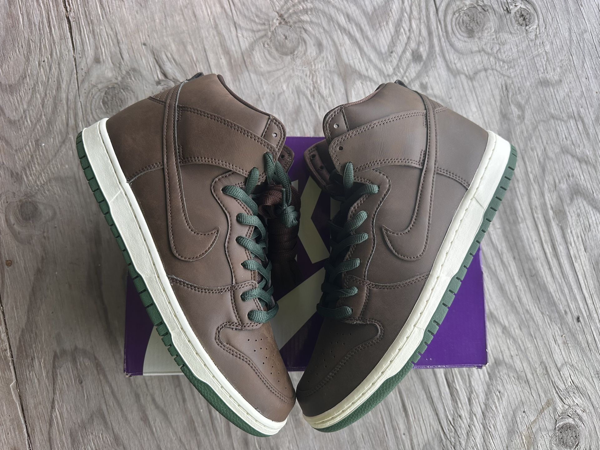 NIKE SB DUNK HIGH PRO BEEF AND BROCCOLI Size 11.5M