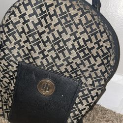 used tommy hillfiger small backpack 