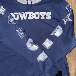 New Men’s Size Medium, Large & XL Dallas Cowboys Hoodie