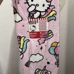 Burlington Unicorn Hello Kitty Blanket 