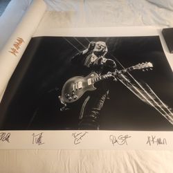 Def Leppard Limited Edition Print 2of10 Houston TX 2018