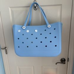 Blue Tote Bag