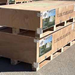 New Galvanized Metal Garages & Sheds