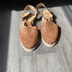 Mexican Brown Huaraches 