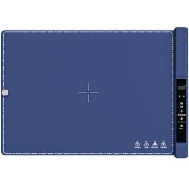 Warming Mat for Food (24"×16") Electric Food Warming Tray with Distributed Heating Wires, 7Temperature Levels & 8H Timer, Buffet & Daily Use,Blue