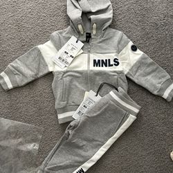 12M Hoodie With Pants New