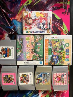 Two DS and a lot of games