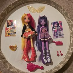 MLP Equestria Girls Sunset Shimmer & Twilight Sparkle Bundle