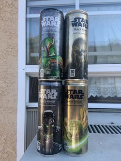 Star Wars collection cans