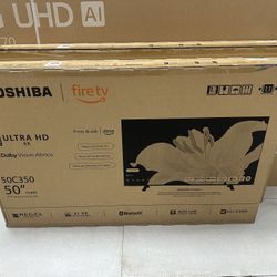 Toshiba 50” 4K Fire TV New! $349 Cash Or Card!!