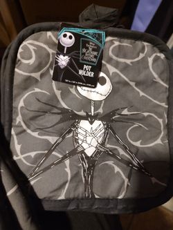 Nightmare before Christmas collection kitchen pot holders and mits new