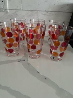 6 Large Melamine Cups