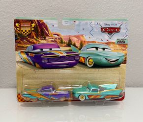 NEW DOUBLE PACK RACE TO CELEBRATE DISNEY PIXAR CARS FOR SALE $20 EACH